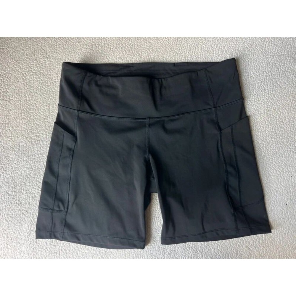 Athleta Ultimate Stash ll 7” Shorts Black Womens XL